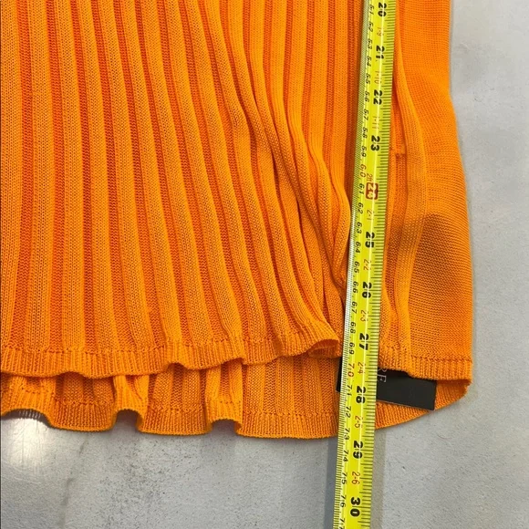 Hope Orange Ribbed Turtleneck - Picture 7 of 7